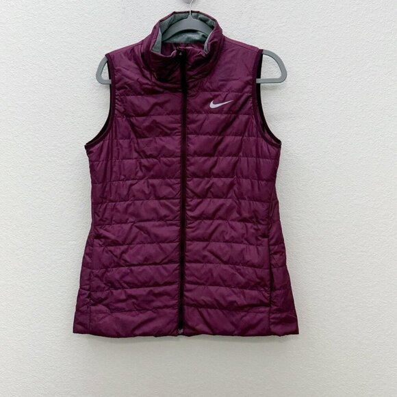 Nike Golf Full Zip Winter Vest with Pockets 855648-609 Womens size Medium Tall - Picture 1 of 7
